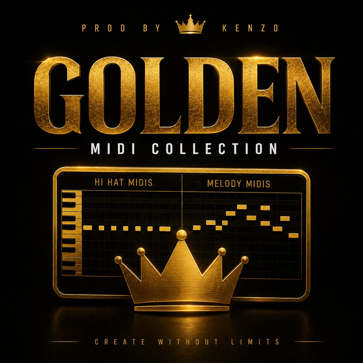 Golden MIDI Collection cover art